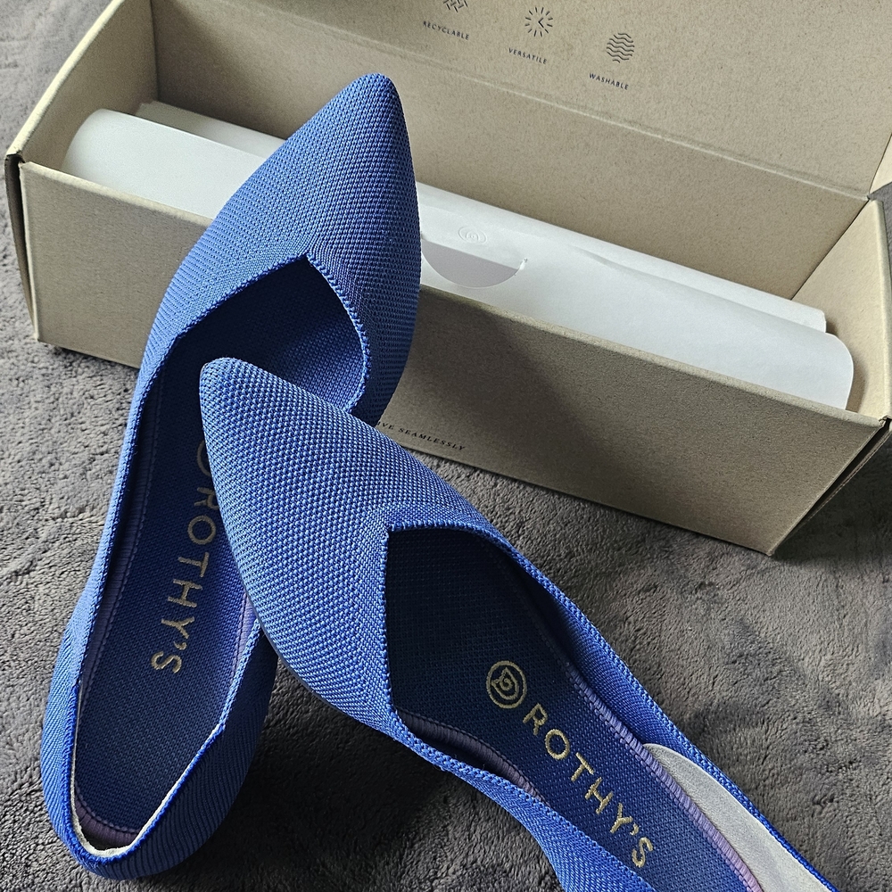 Rothy's Women's Blue Flats